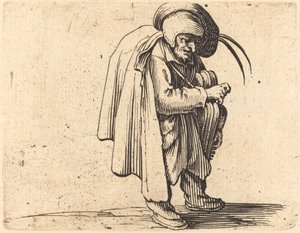 The Hurdy-Gurdy Player by Jacques Callot