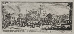 The Large Miseries of War: Pillaging and Burning of a Village