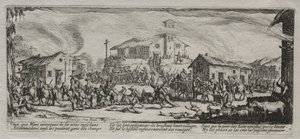 The Large Miseries of War: Pillaging and Burning of a Village