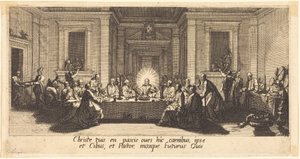 The Last Supper by Jacques Callot