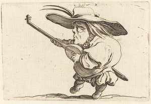 The Lute Player by Jacques Callot