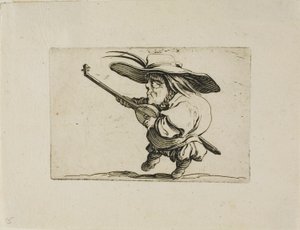 The Lute Player by Jacques Callot