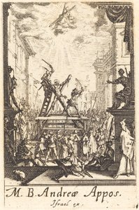The Martyrdom of Saint Andrew by Jacques Callot