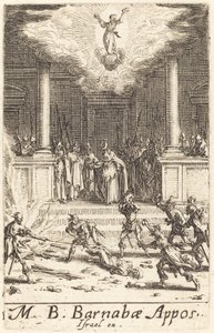 The Martyrdom of Saint Barnabas by Jacques Callot