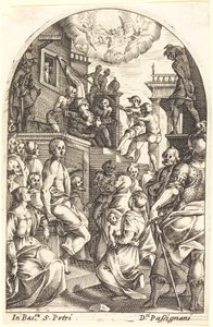The Martyrdom of Saint Peter by Jacques Callot