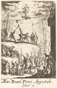 The Martyrdom of Saint Peter by Jacques Callot