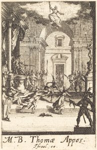 The Martyrdom of Saint Thomas by Jacques Callot