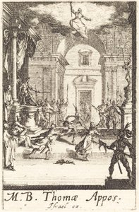 The Martyrdom of Saint Thomas by Jacques Callot