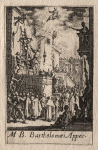 The Martyrdom of the Apostles: St. Bartholomew by Jacques Callot