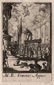 The Martyrdom of the Apostles: St. Simon by Jacques Callot