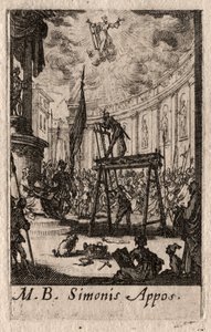 The Martyrdom of the Apostles: St. Simon by Jacques Callot