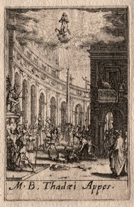 The Martyrdom of the Apostles: St. Thaddeus by Jacques Callot