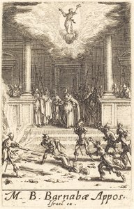 The Martyrdoms of Saint Barnabas by Jacques Callot