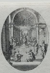 Christ Disputing with the Doctors by Jacques Callot
