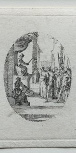 The Mysteries of the Passion: Christ Before Pilate by Jacques Callot