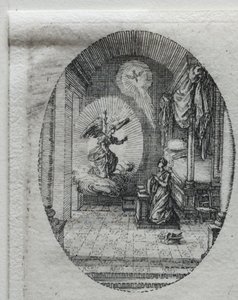 The Annunciation by Jacques Callot