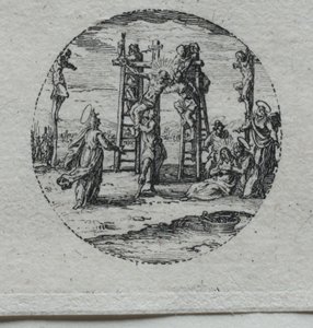 The Mysteries of the Passion: The Crucifixion by Jacques Callot