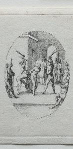The Flagellation by Jacques Callot