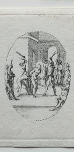 The Mysteries of the Passion: The Flagellation by Jacques Callot