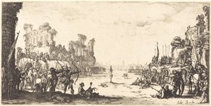 The Ordeal by Arrows (Saint Sebastian) by Jacques Callot