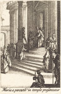 The Presentation of the Virgin by Jacques Callot