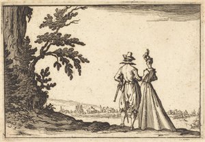 The Promenade by Jacques Callot