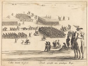 The Review, c. 1627-1628 by Jacques Callot