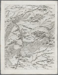 The Siege of La Rochelle: Plate 7 by Jacques Callot