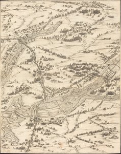 The Siege of La Rochelle [plate 7 of 16, set comprises 1952.8.97-112], 1628-1631 by Jacques Callot