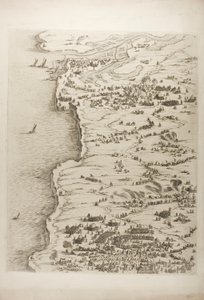The Siege of La Rochelle, plate one
