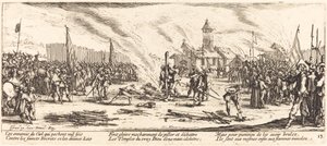 The Stake by Jacques Callot
