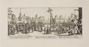 The Strappado, plate ten from The Miseries of War