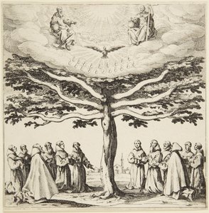 The Tree of St. Francis by Jacques Callot