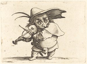 The Violin Player by Jacques Callot