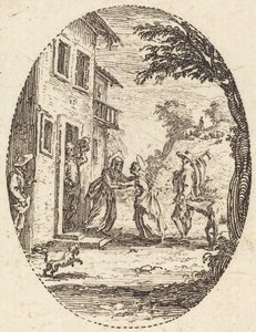 The Visitation by Jacques Callot