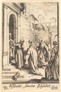 The Visitation by Jacques Callot