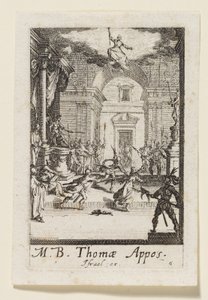 Thomas the Apostle by Jacques Callot