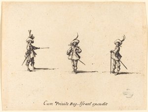 Unarmed Drill by Jacques Callot