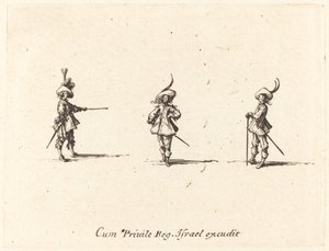Unarmed Drill by Jacques Callot