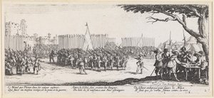 Vendels for the City Walls by Jacques Callot