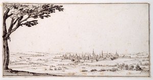 View of Nancy by Jacques Callot