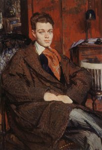 Portrait of René Crevel 1900-1935, 1928 by Jacques Emile Blanche
