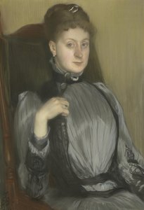 Portrait of a Woman by Jacques Emile Blanche