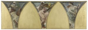 Sketch for Paris City Hall: Algeria. Guyana. Provence by Jacques Fernand Humbert