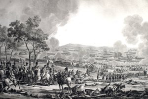 Battle of Wagram, July 17 by Jacques Francois Joseph (after) Swebach