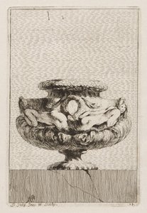 Suite of Vases: Plate 13 by Jacques Francois Joseph Saly