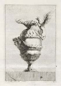 Suite of Vases: Plate 3, 1746 by Jacques Francois Joseph Saly