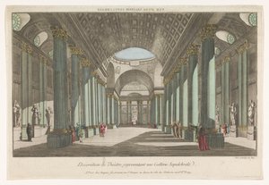 View of a Gallery with Sepulchral Statues