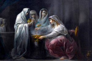 Les Vestales (detail) by Jacques Gamelin