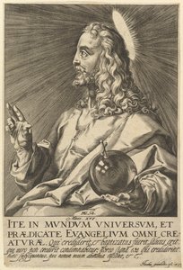 Christ, from Christ and the Twelve Apostles by Jacques Granthomme